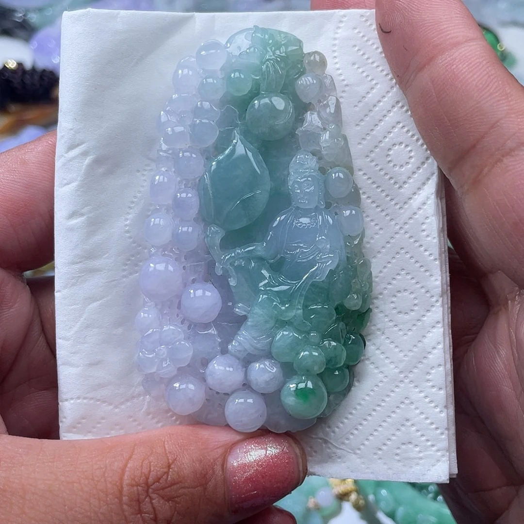 颈饰未镶嵌翡翠翡玉翡翠