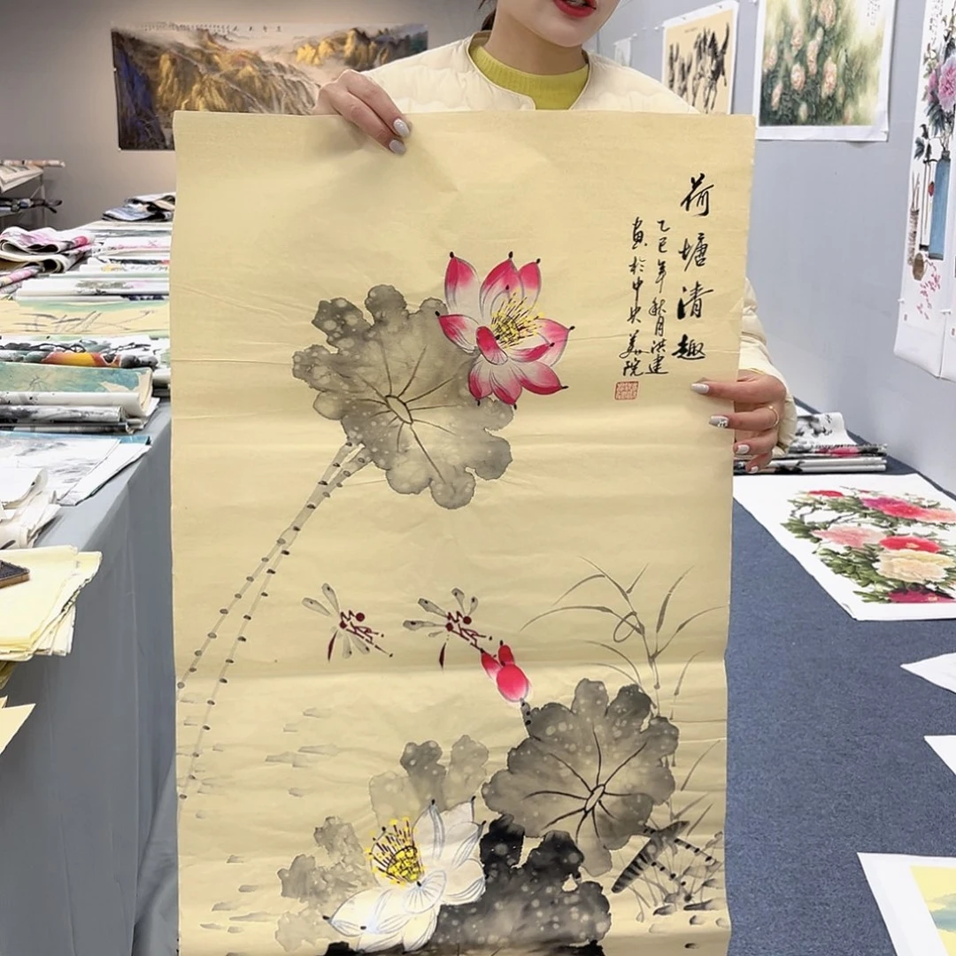 国画纯手绘字画作品