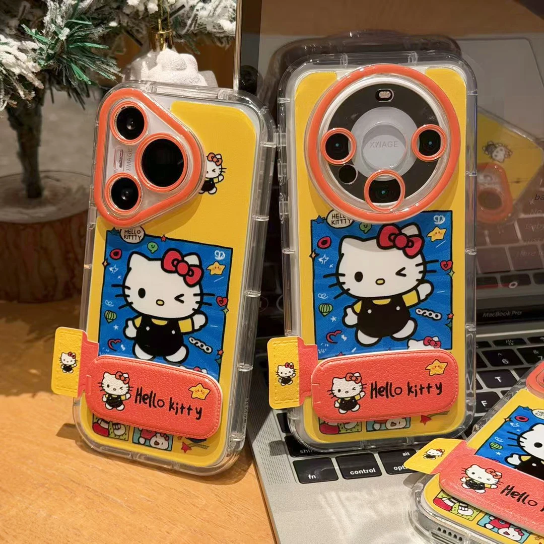 奥菲顿挥手KT标签支架适用苹果17羽纱16手机壳华为vivo小米15oppo