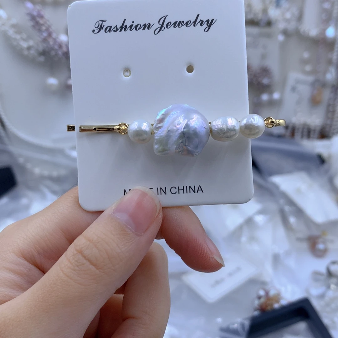 颈饰合金淡水珍珠