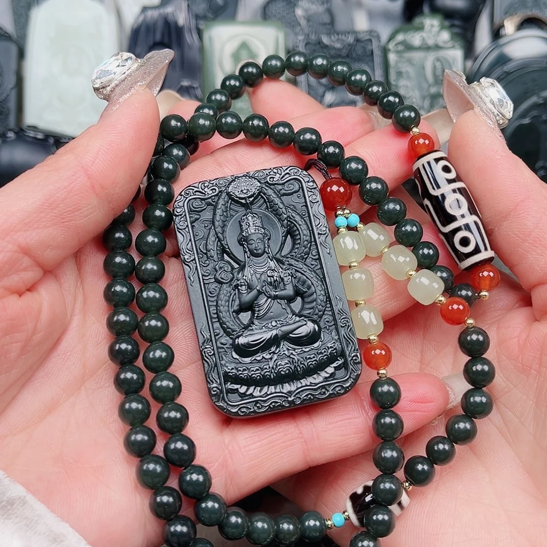 和田玉手链未镶嵌