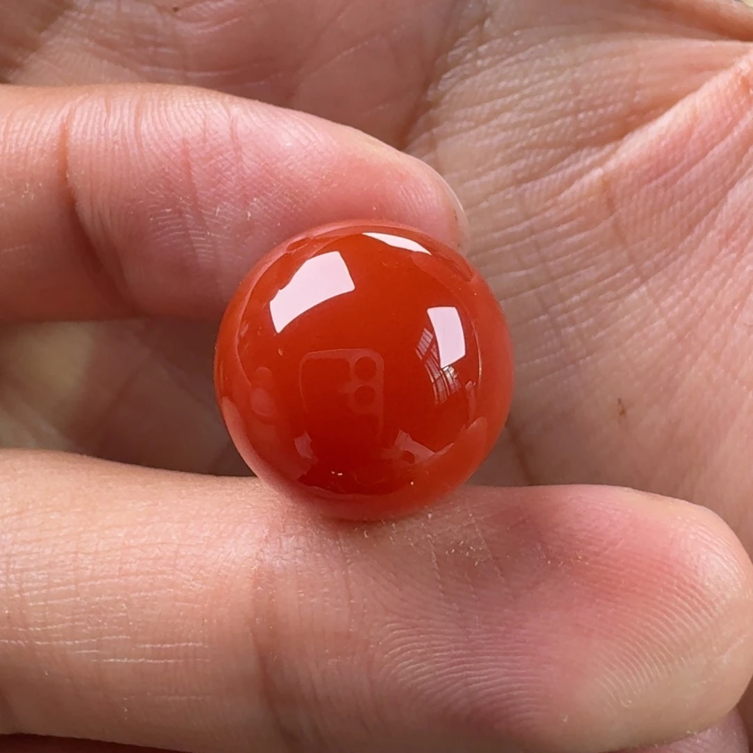南红玛瑙圆珠15未镶嵌