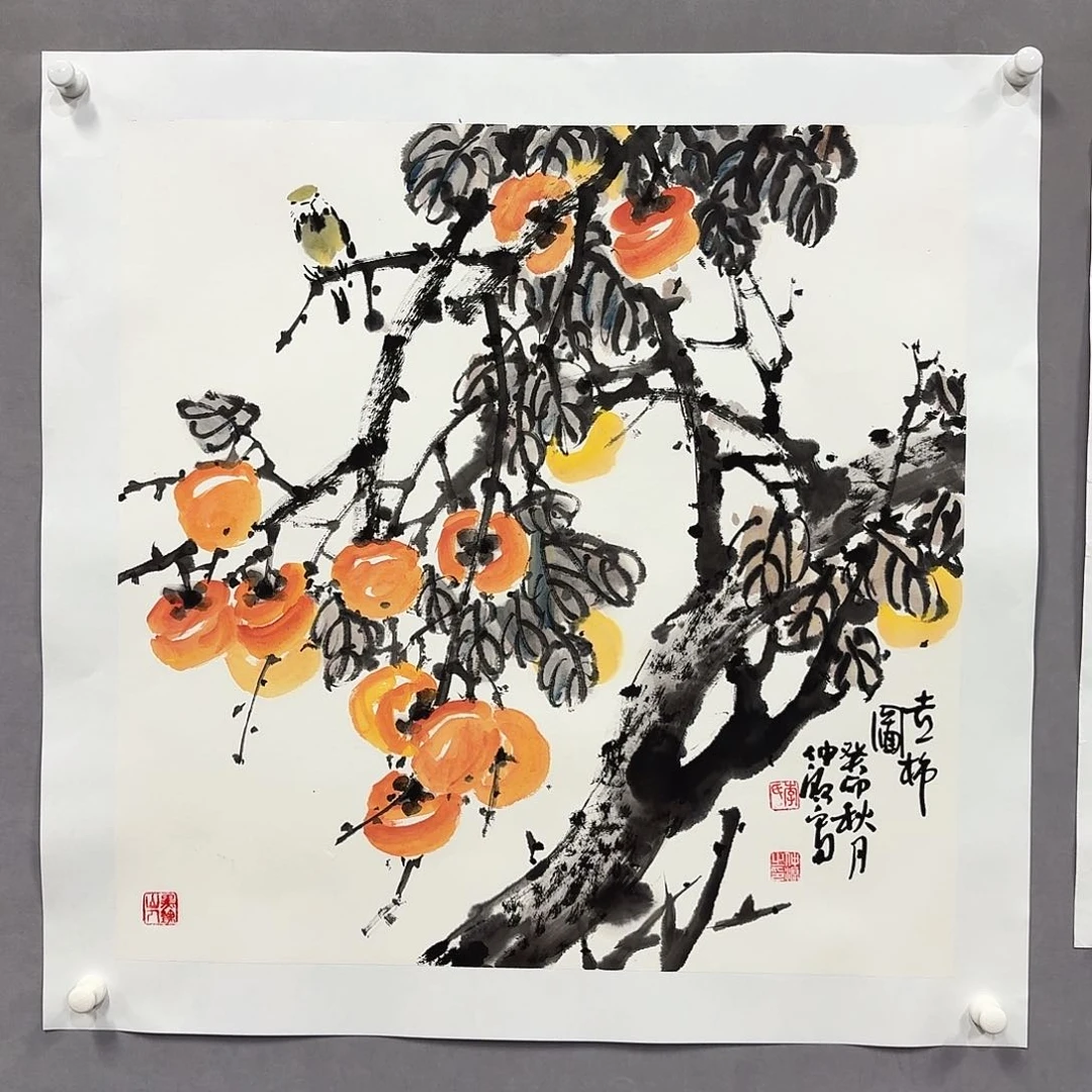 国画亲笔手绘放心去藏
