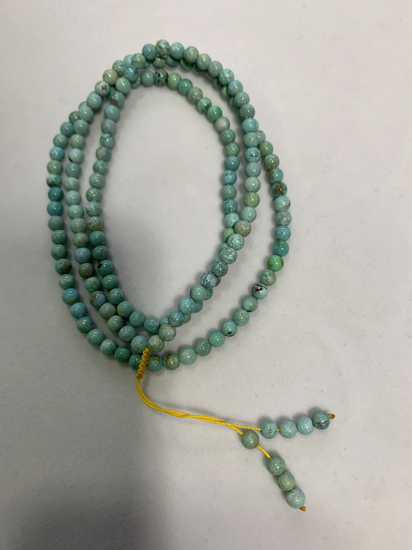 天然原矿绿松石多圈