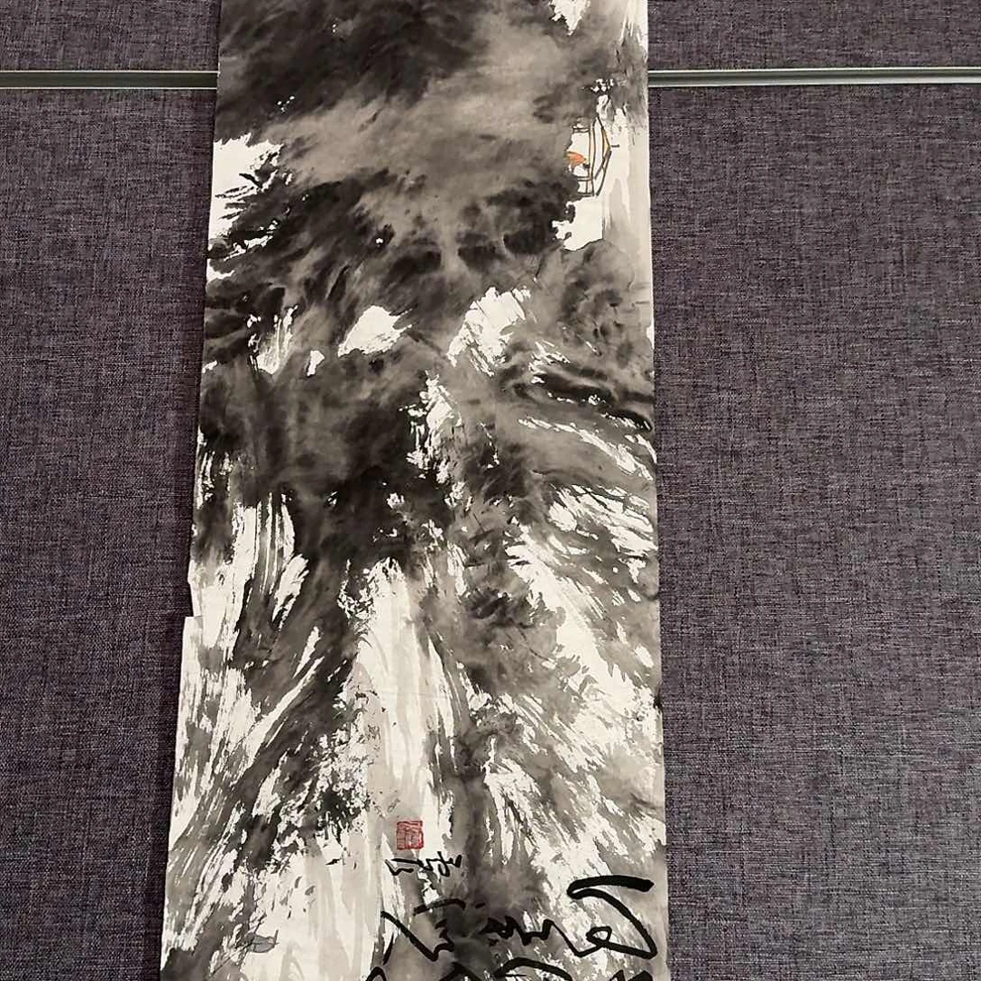 国画雷公老师作品画作