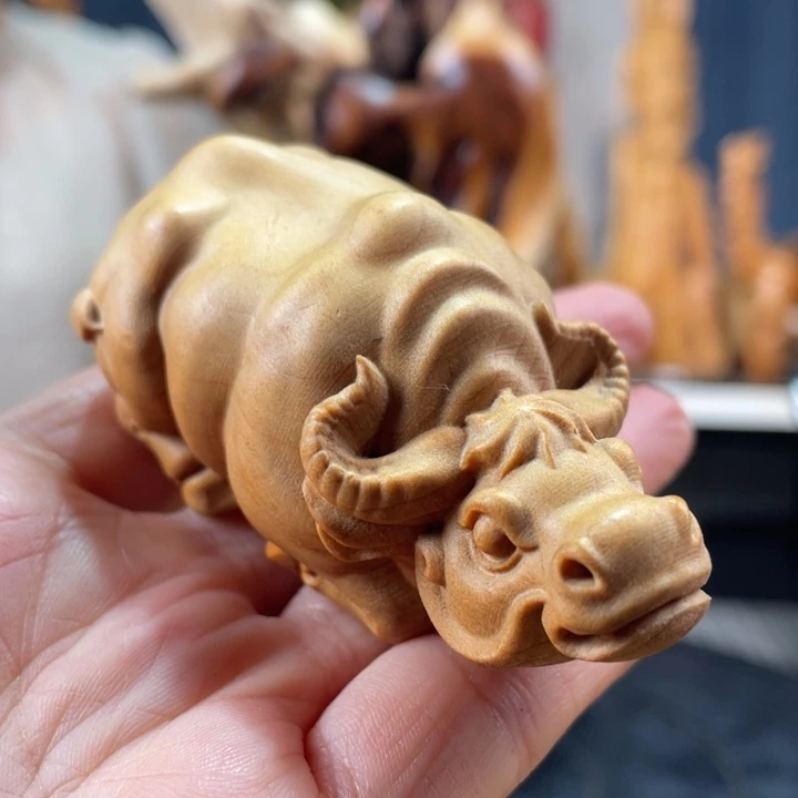 柏木（崖柏）手把件