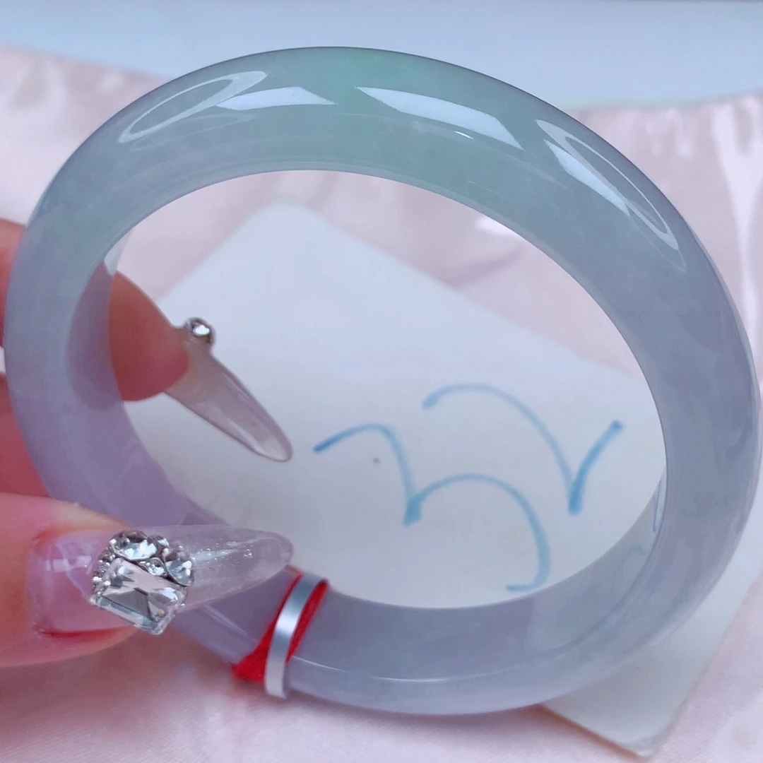 翡翠手镯未镶嵌天然缅甸翡翠A货手镯