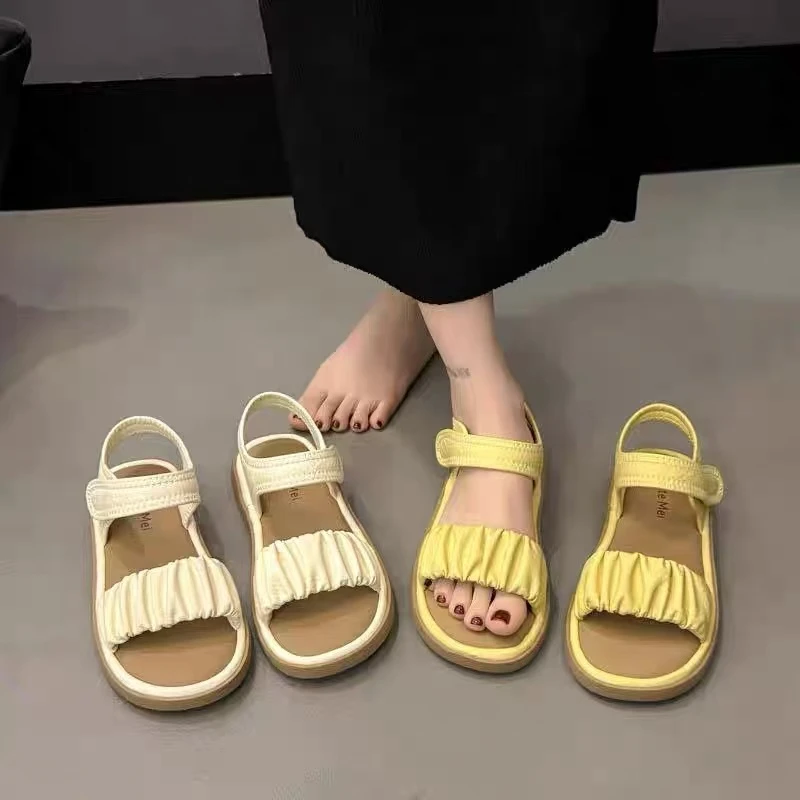 夏法式拖鞋女新款配裙子仙女风凉鞋KL8809