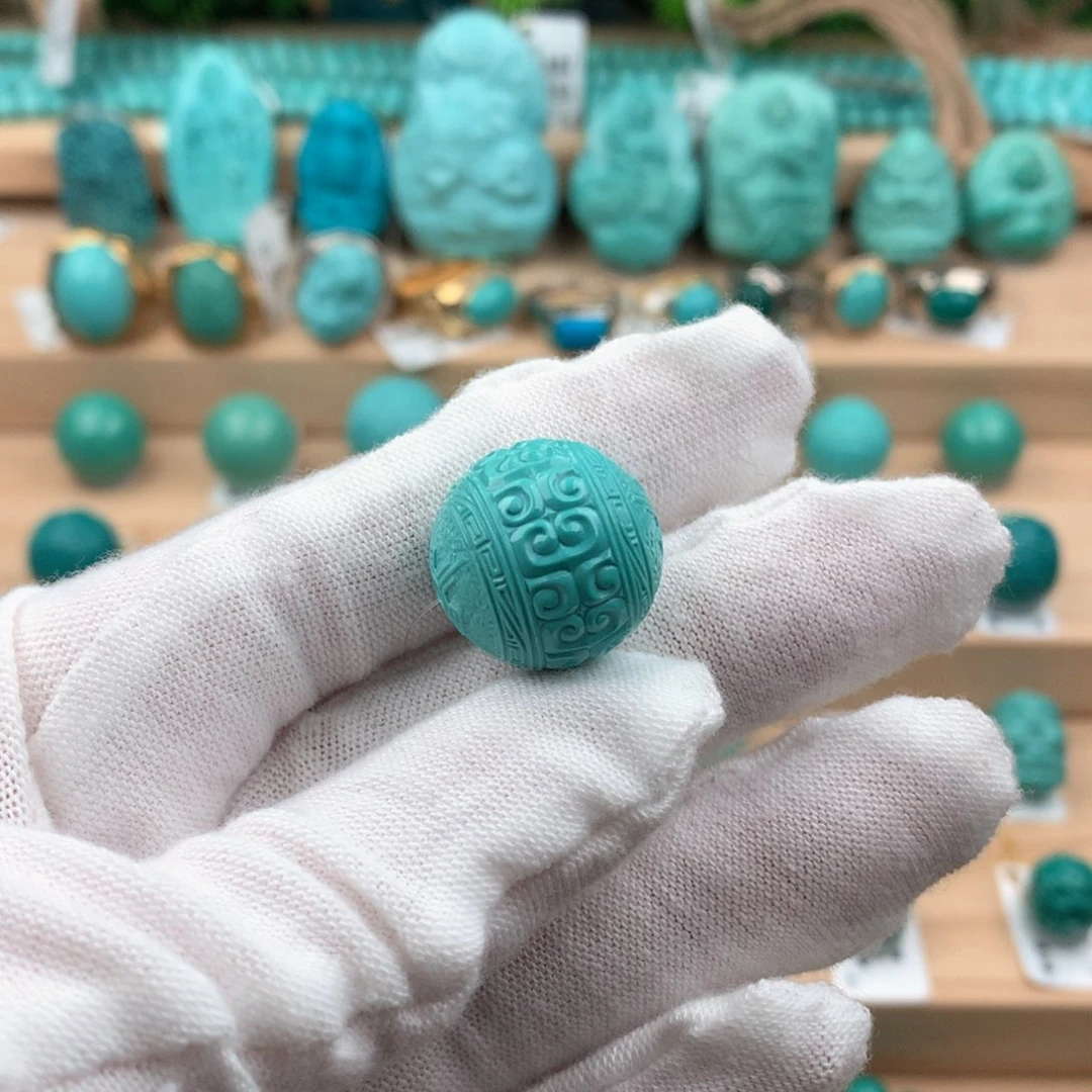 绿松石配饰未镶嵌17.8