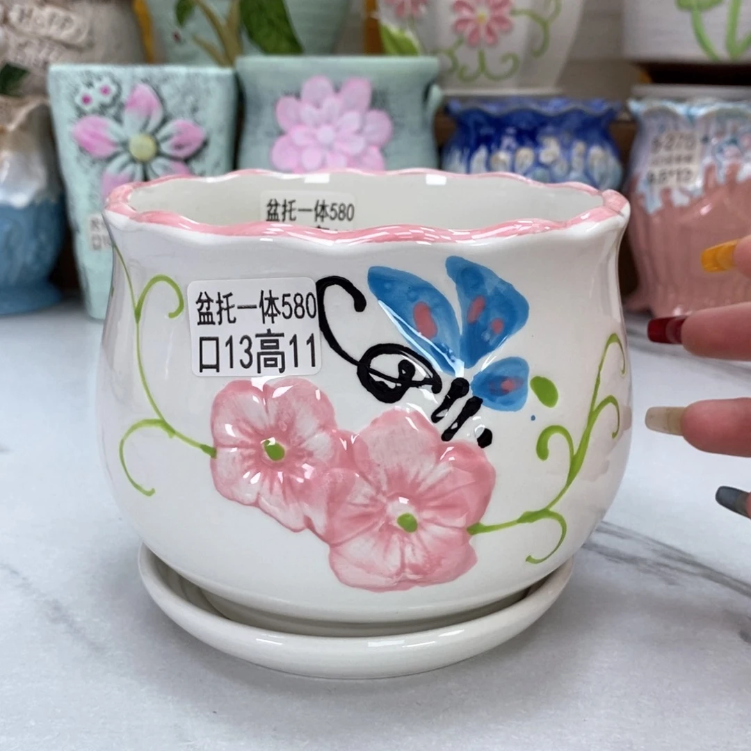 @夏西陶瓷花盆@@5580