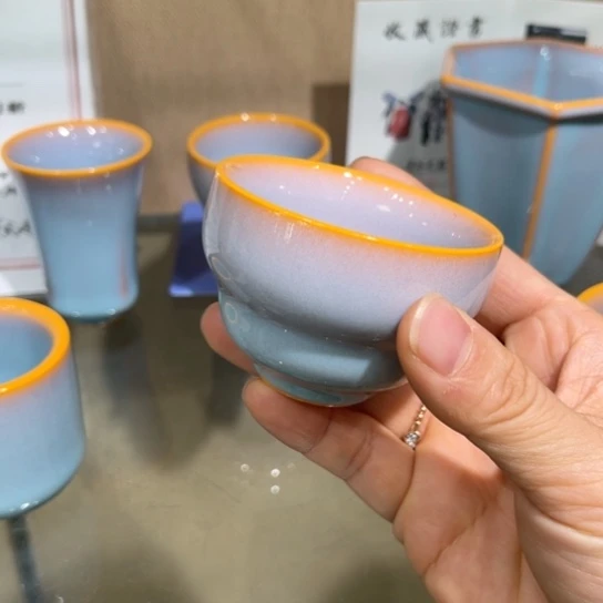 瓷片大宋名窑汝瓷茶具