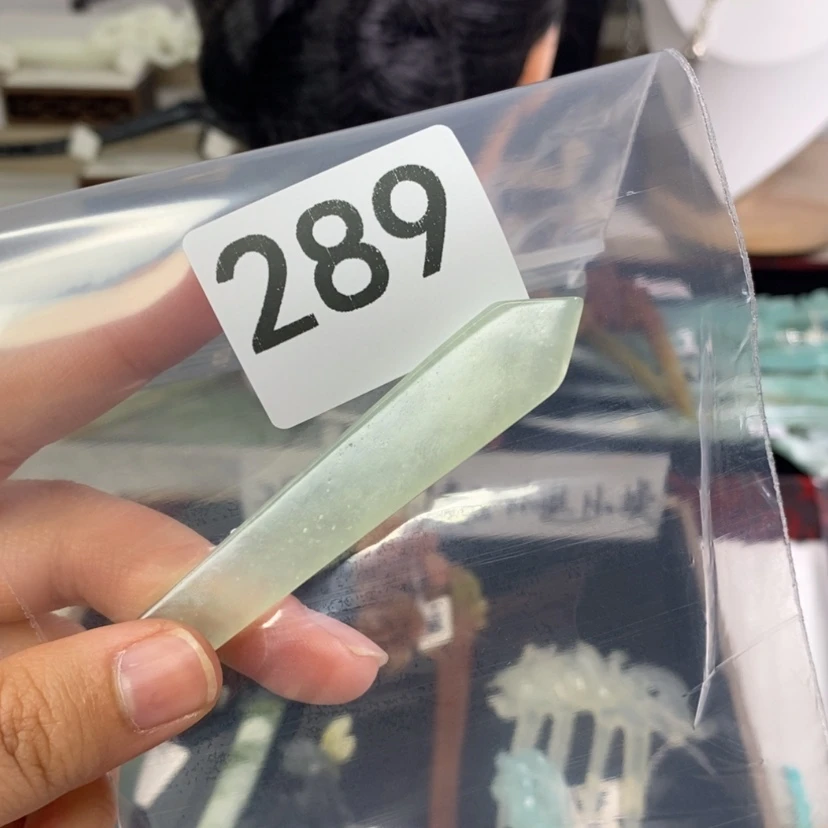 【闪购商品】岫玉发饰未镶嵌意*