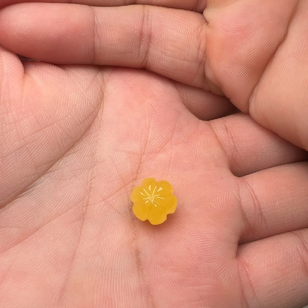 蜜蜡未镶嵌颈饰南瓜珠提溜吊坠