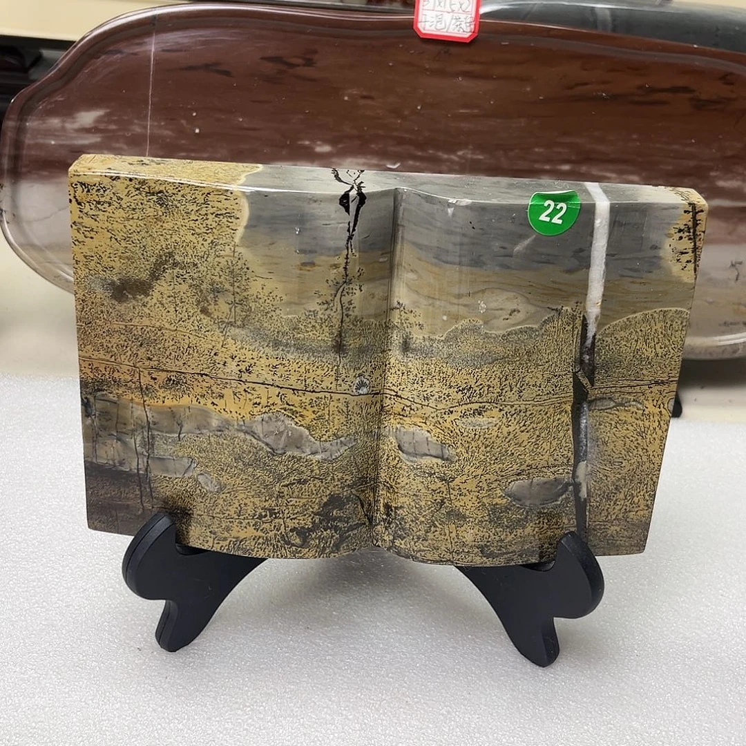 石材广西天然国画石