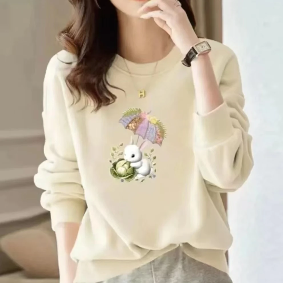 秋冬新款卫衣时尚百搭休闲圆领卫衣