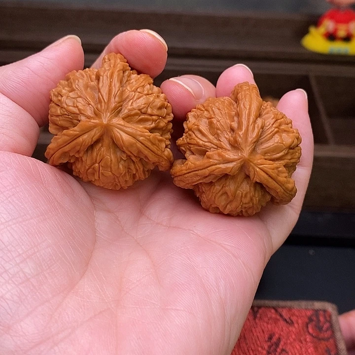 程***把件文玩核桃白奔