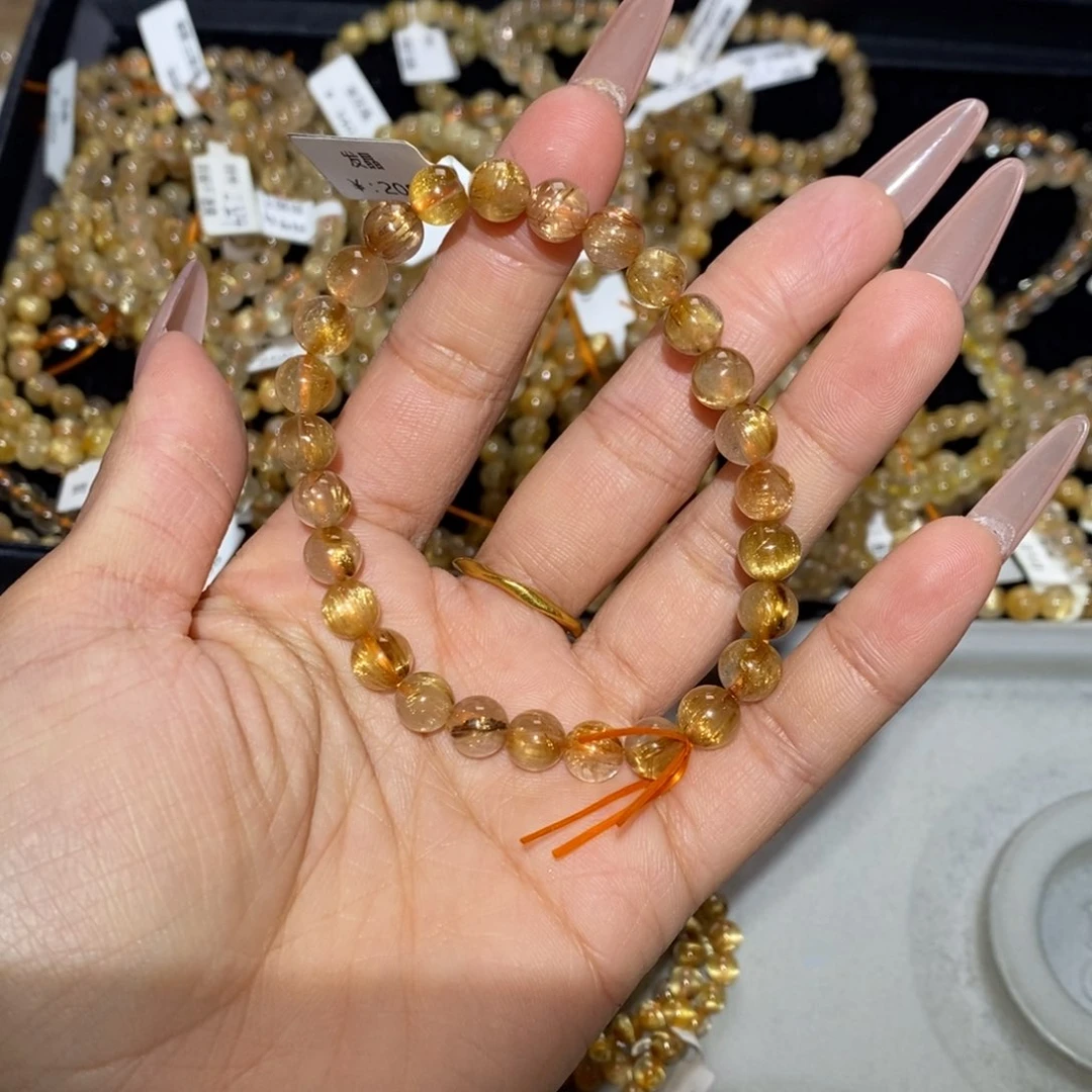 水晶手链未镶嵌如*手链