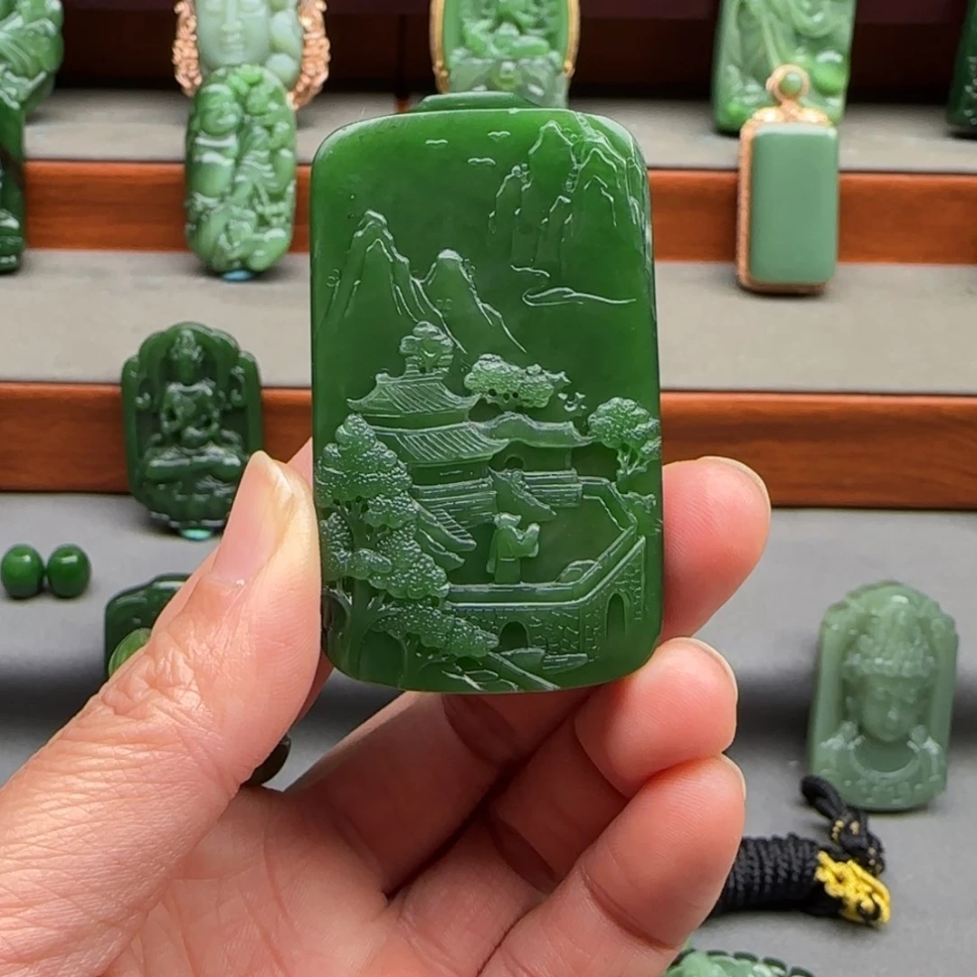 未镶嵌和田玉挂件