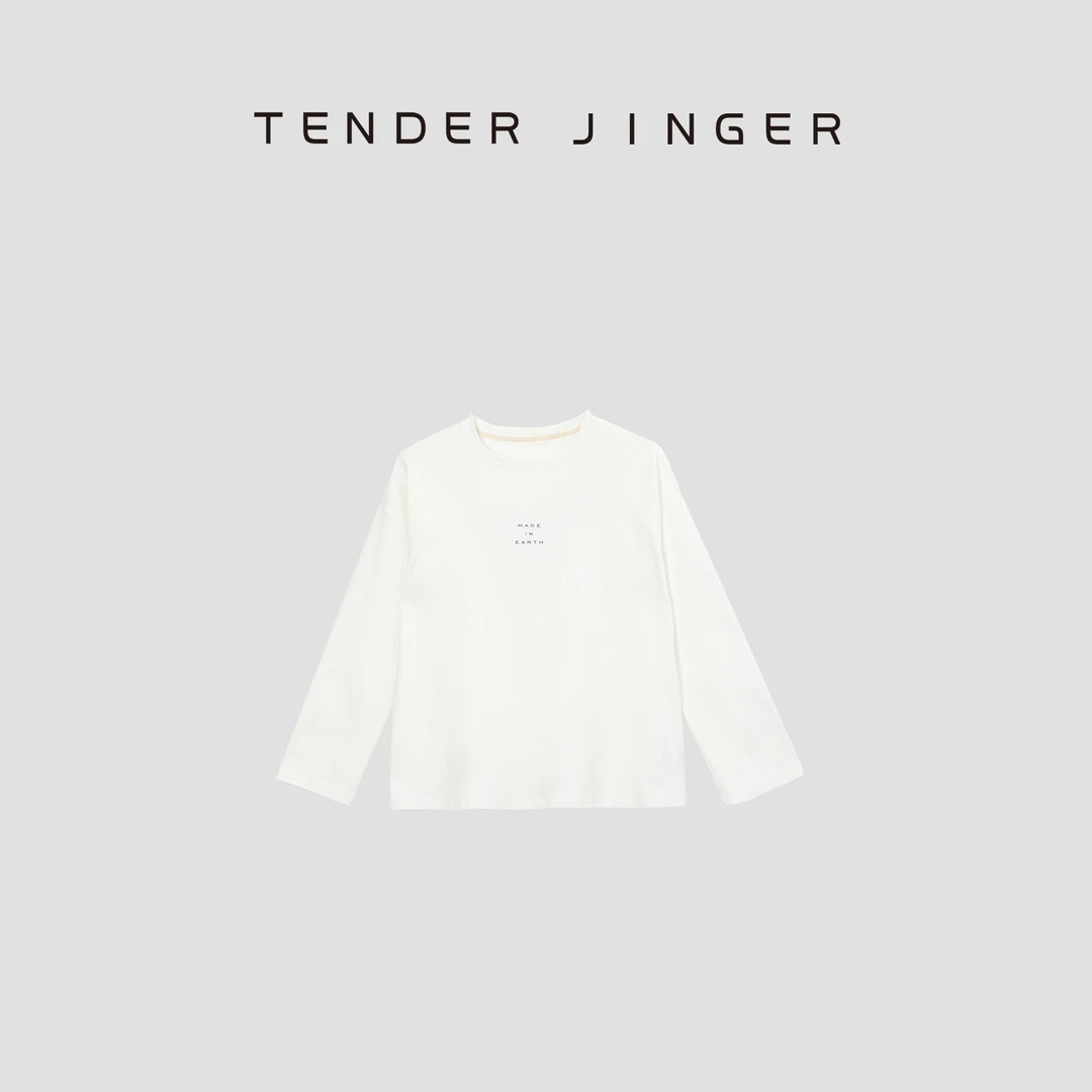 【BASICS】2024早秋棉弹双面针织布T恤T43HMD77512