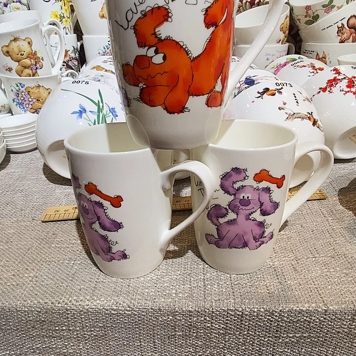 宠***儿骨质瓷库存产品杯子