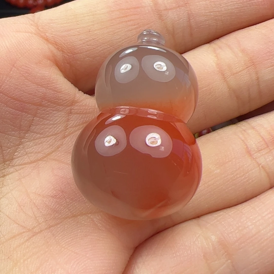 未镶嵌葫芦南红玛瑙