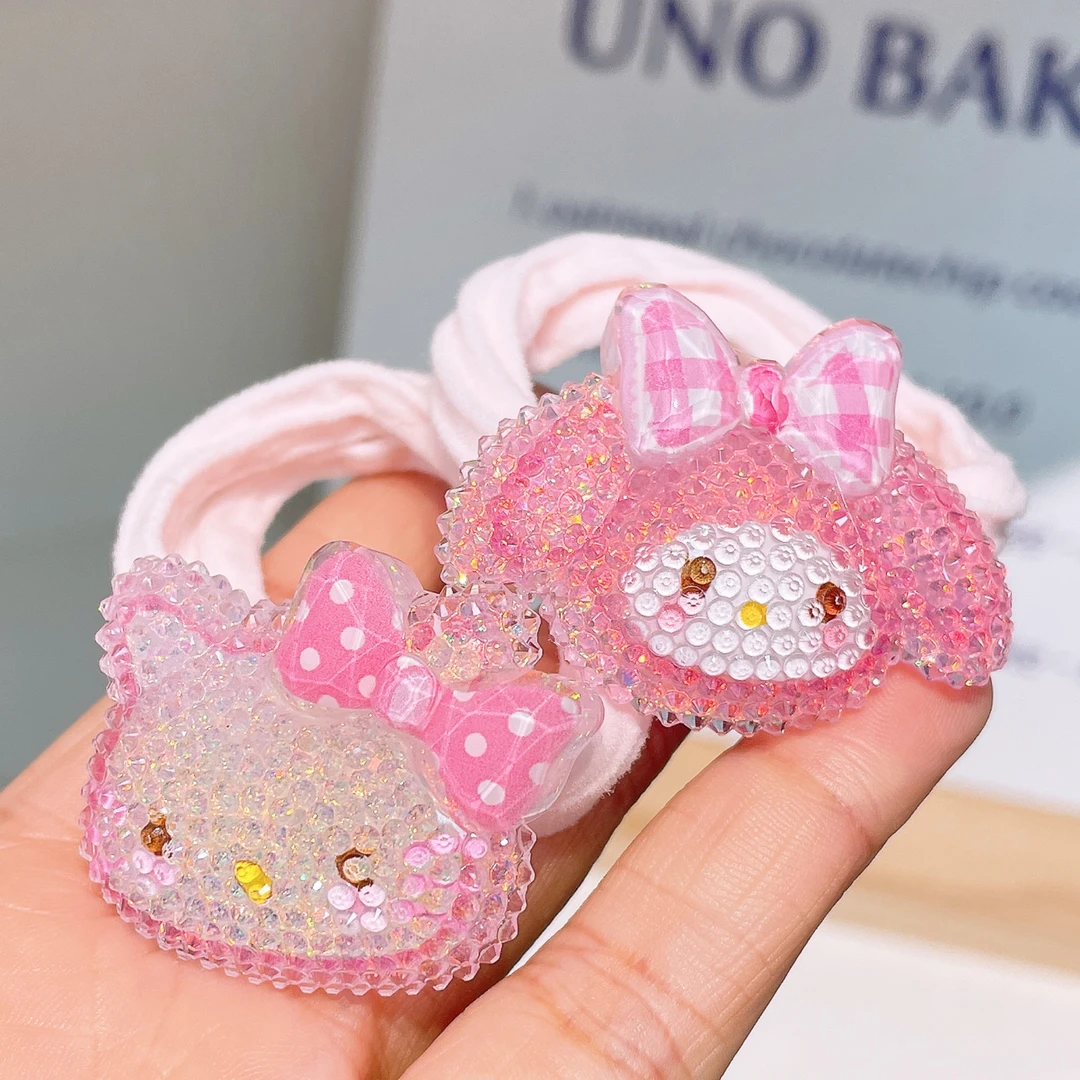 A-6374  d 1对ab款粉乐粉猫砂糖大配件面膜圈        发圈