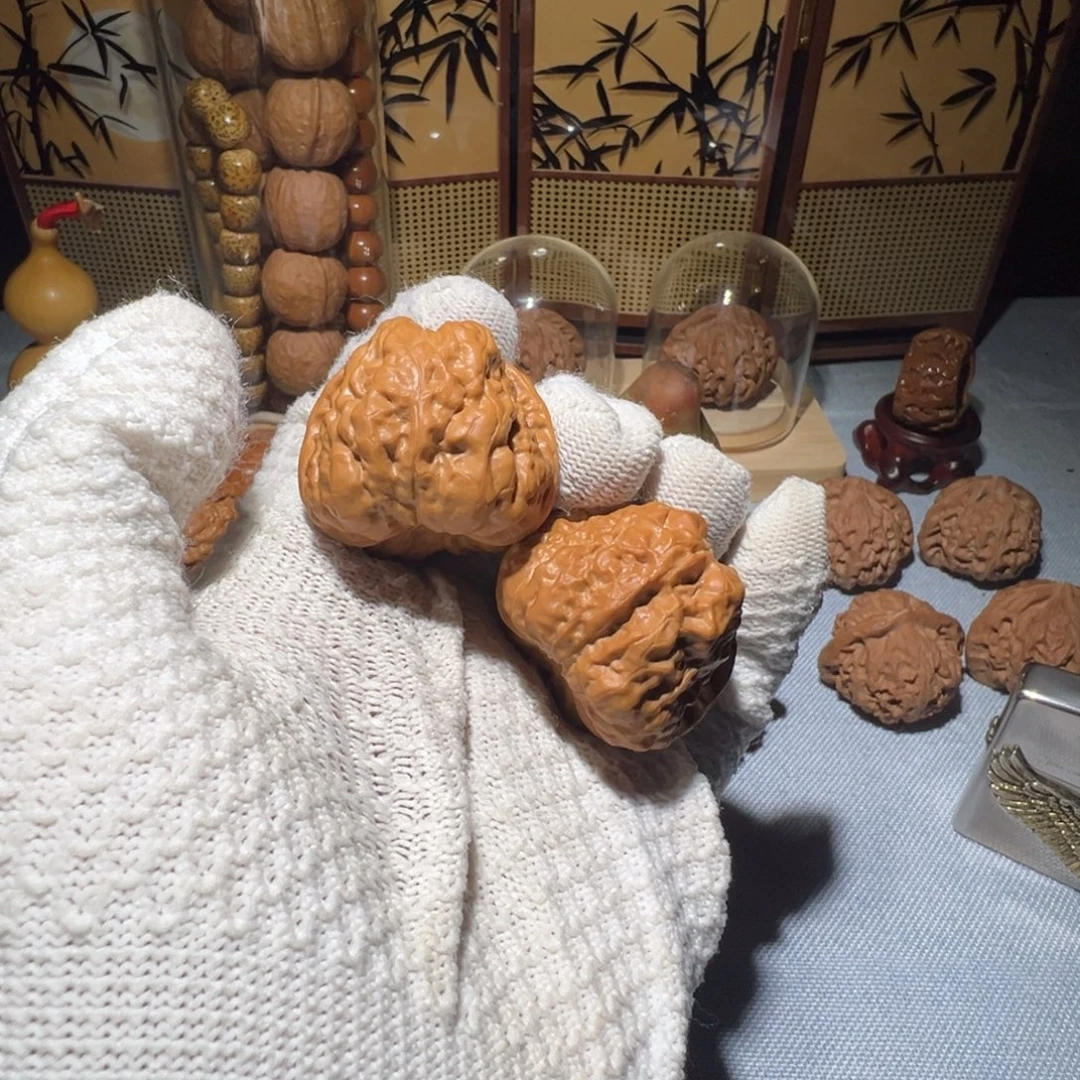 吊坠文玩核桃肌肉蛙（尖有修）