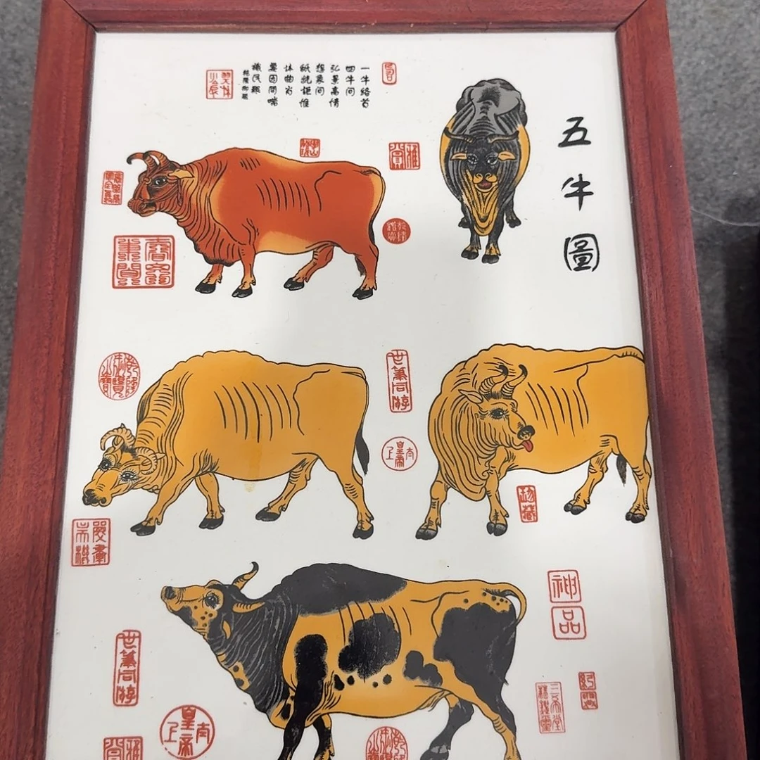 摆件瓷瓷板画瓷板画