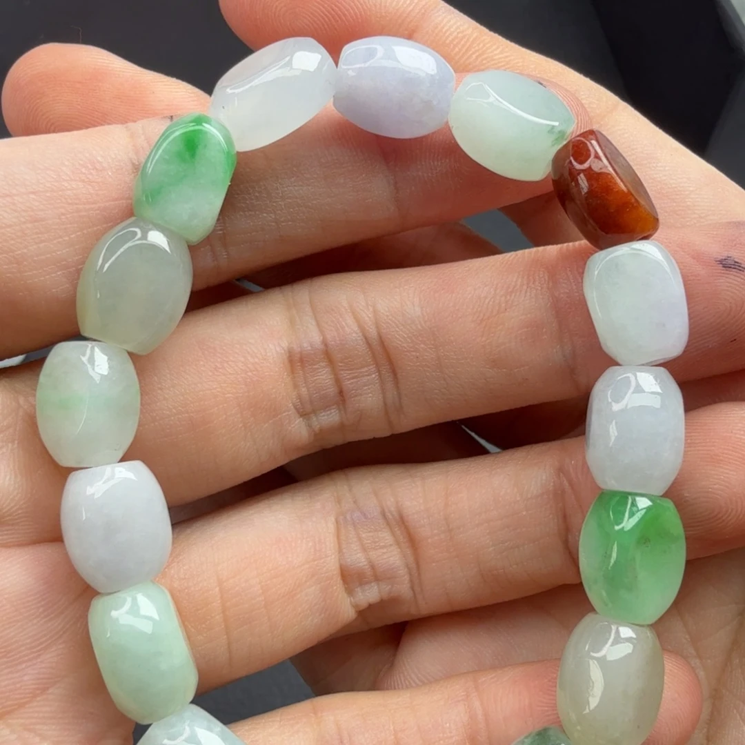 翡翠未镶嵌颈饰74