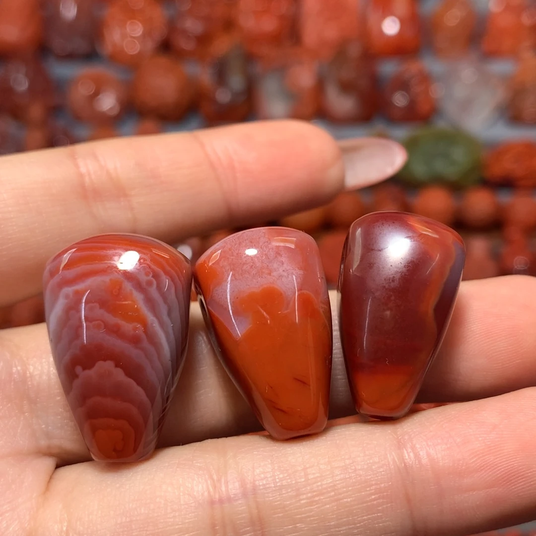 【闪购商品】未镶嵌三通南红玛瑙