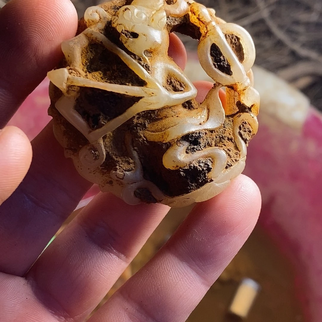 快***后和田玉（糖玉）未镶嵌颈饰