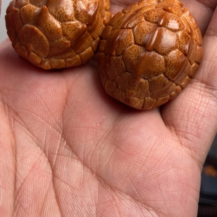 猴头核桃吊坠今天