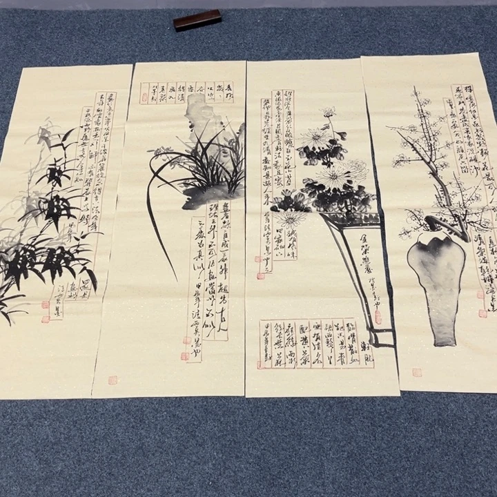 国画绘画手绘作品