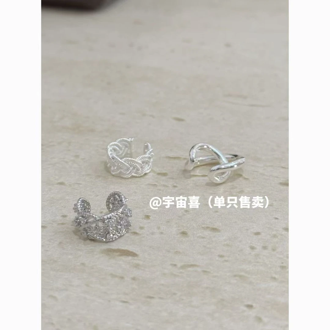 铜合金耳饰 韩版正版单买手版耳骨夹（单只售卖）