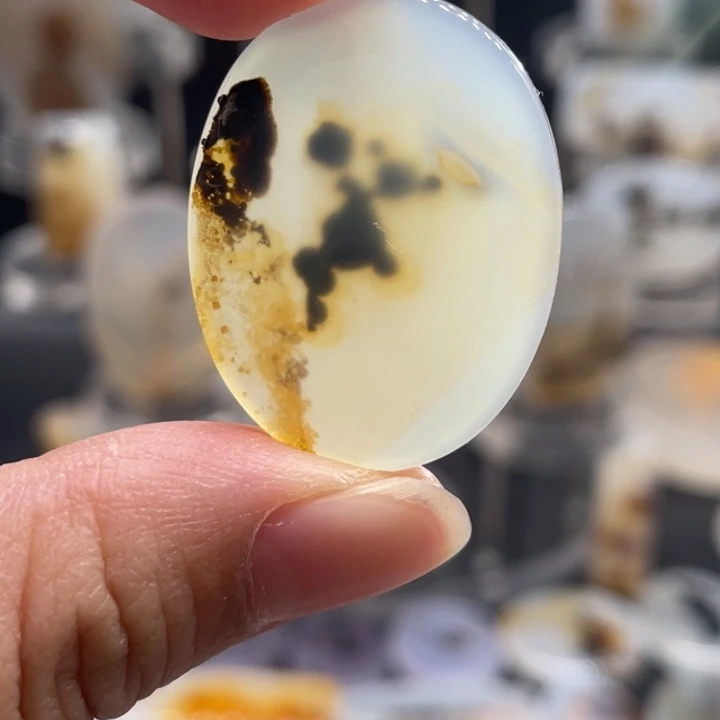 玛瑙/玉髓合金颈饰