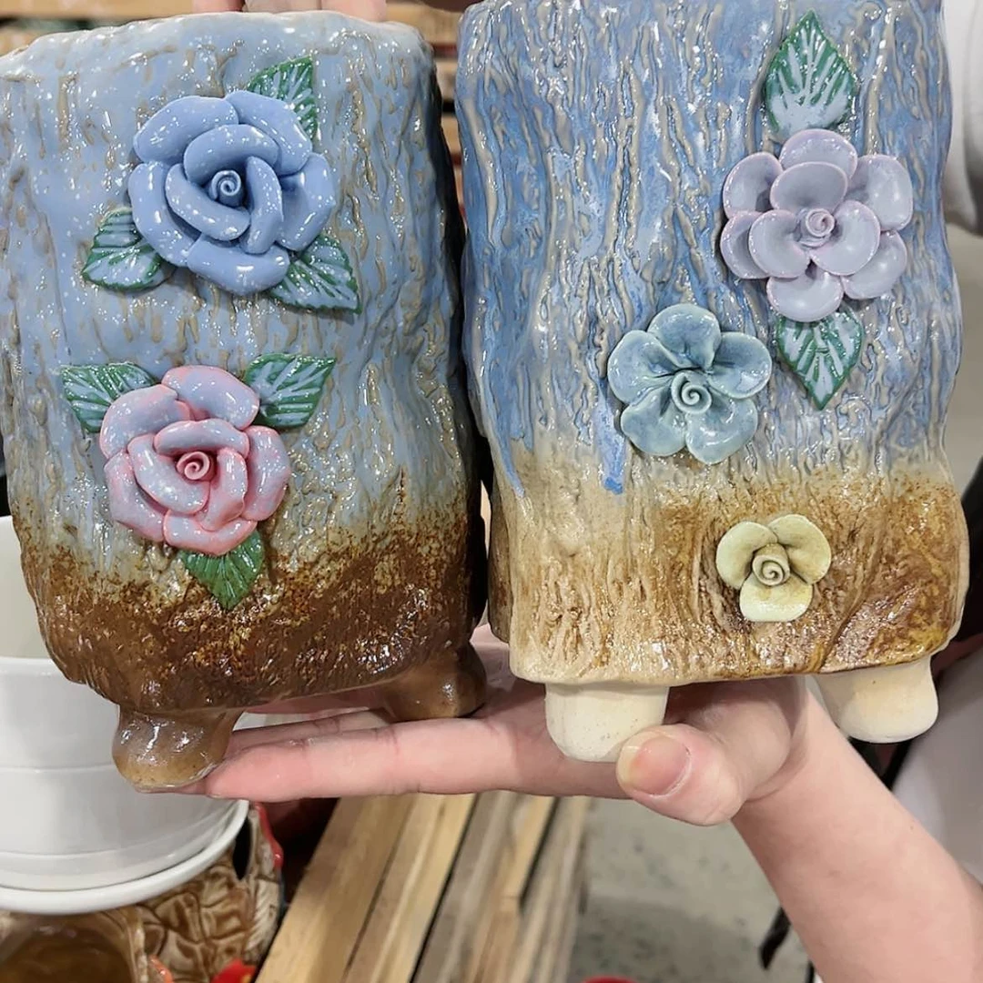 【闪购商品】陶瓷陶瓷多肉植物花盆