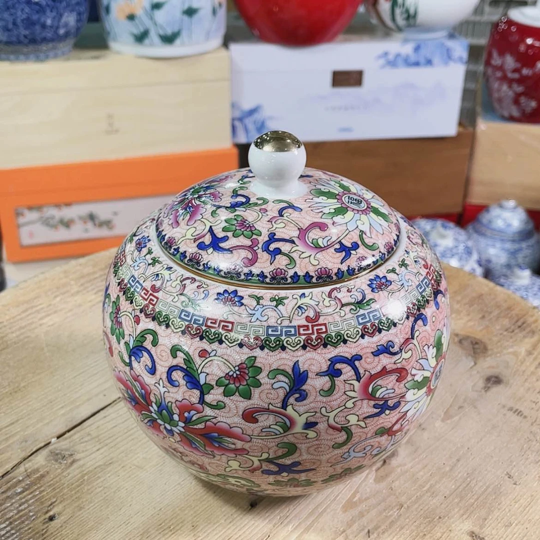 【闪购商品】罐陶瓷茶叶罐密封罐