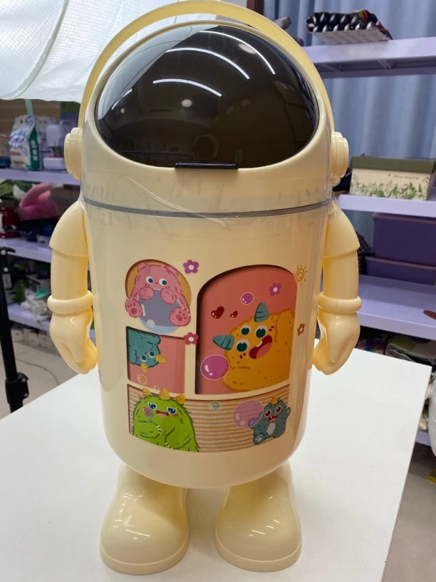 电动款轻奢风触摸纸篓垃圾桶大号简约欧若假日风