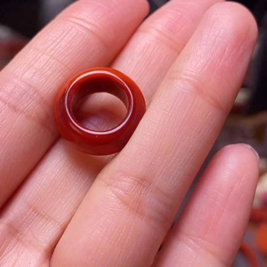 南红玛瑙跑环内径11mm