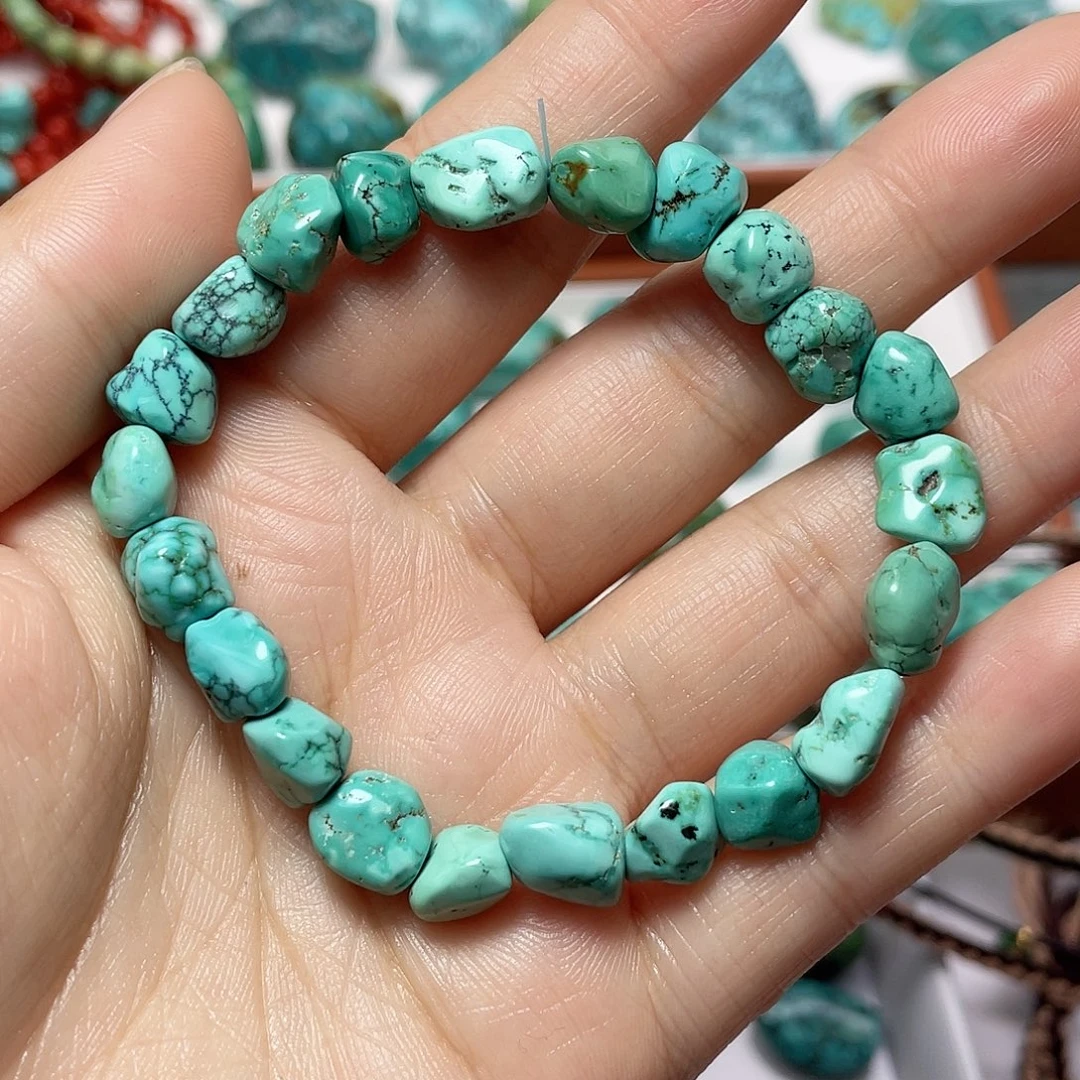 绿松石未镶嵌手链