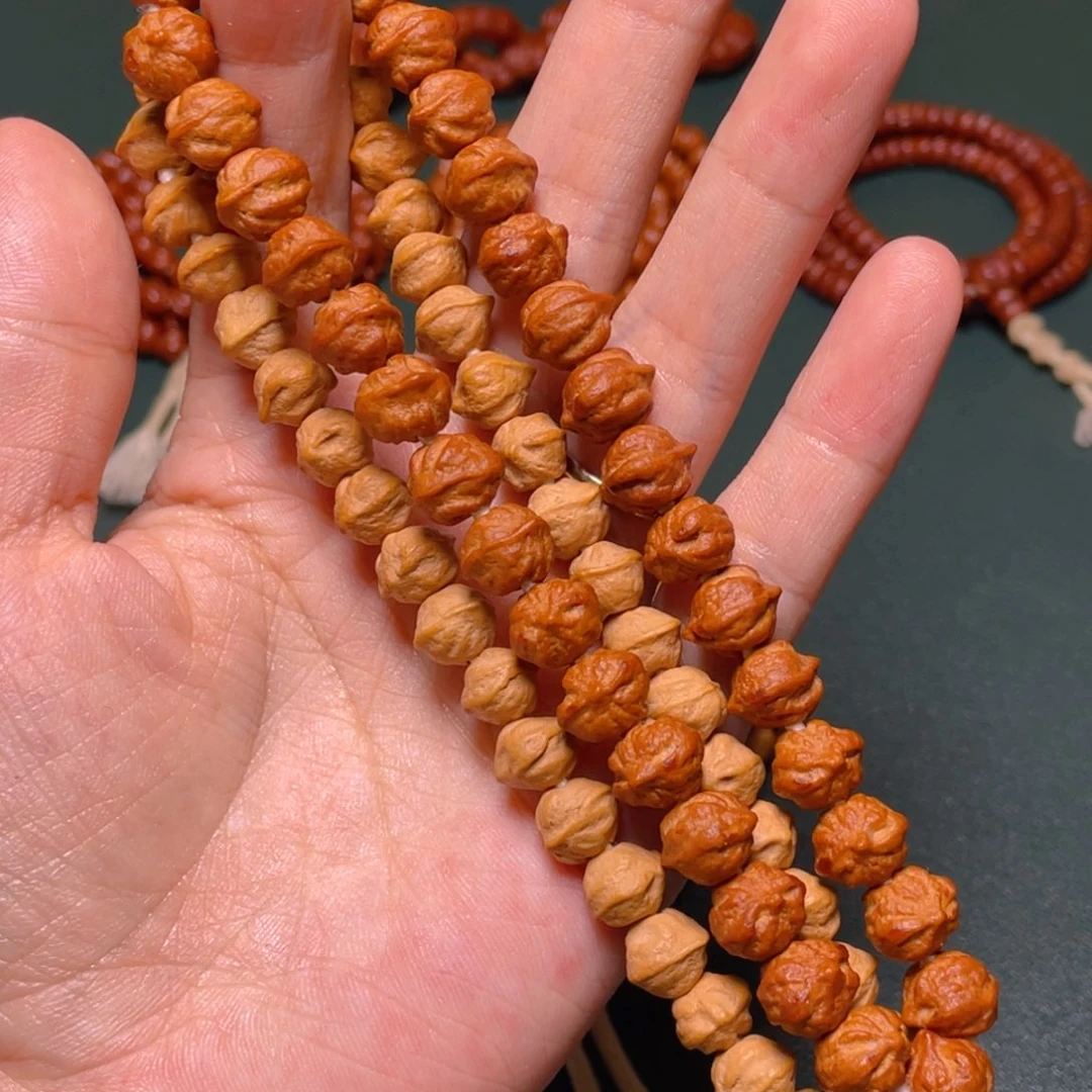 柏香籽/百香籽吊坠白芽横打手持