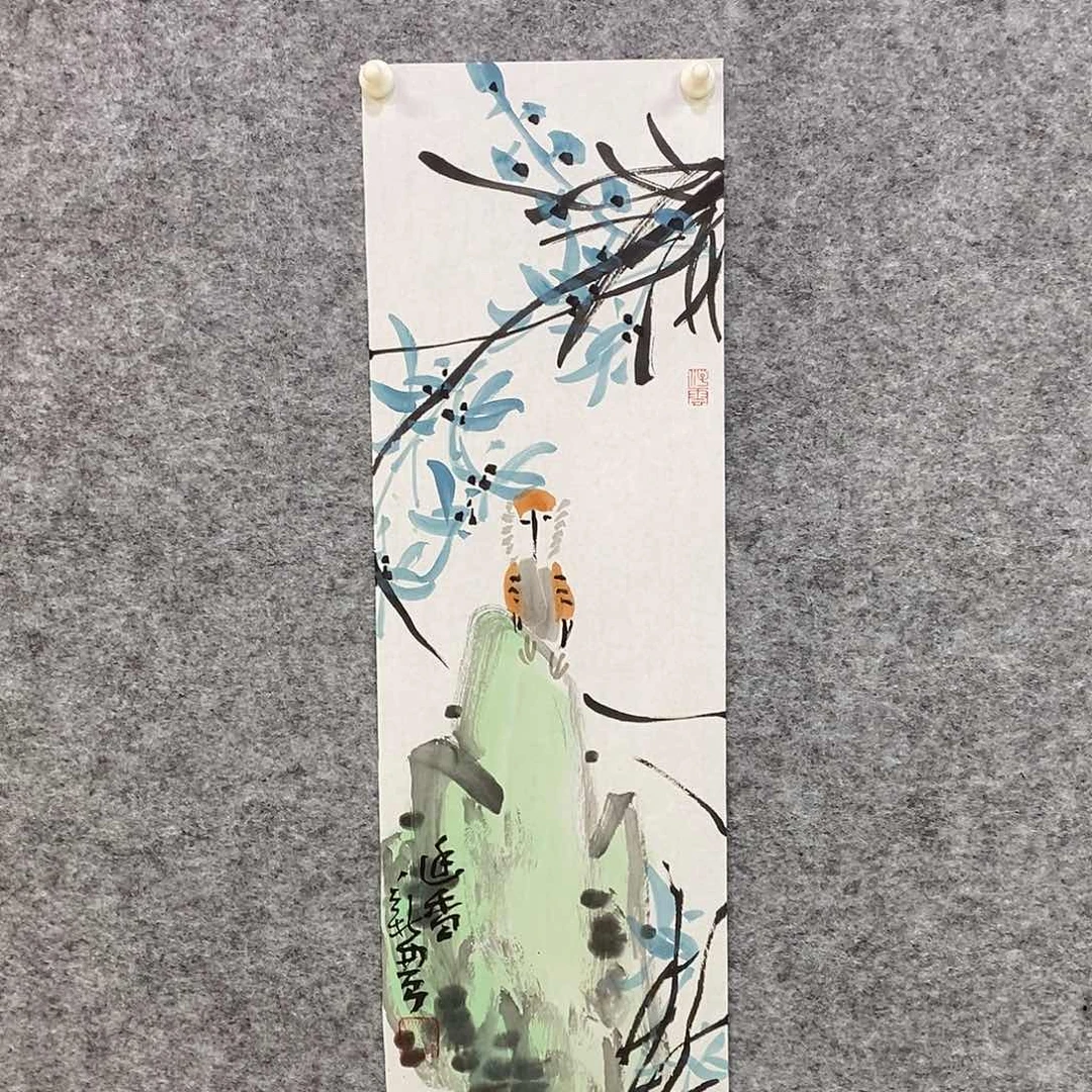 国画缪新农国画作品