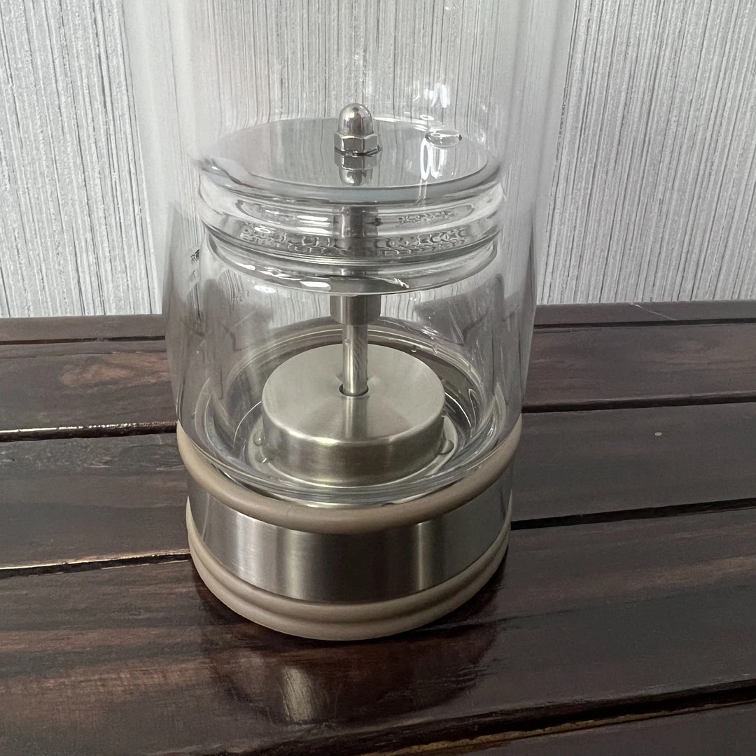 高硼无铅茶水分离玻璃杯不留指纹双层保温杯高端玻璃杯