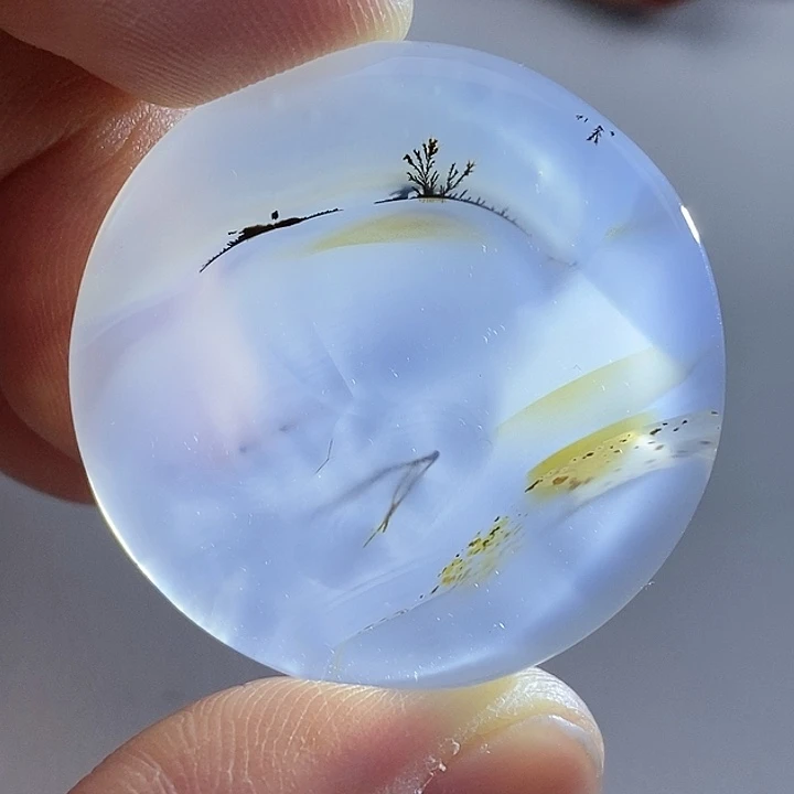 玛瑙/玉髓吊坠未镶嵌心****然