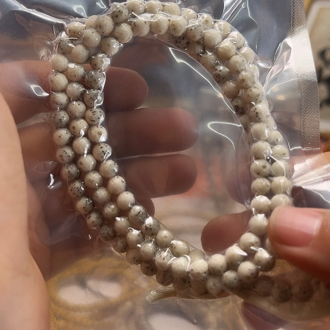 星月菩提吊坠6圆通体菠萝纹