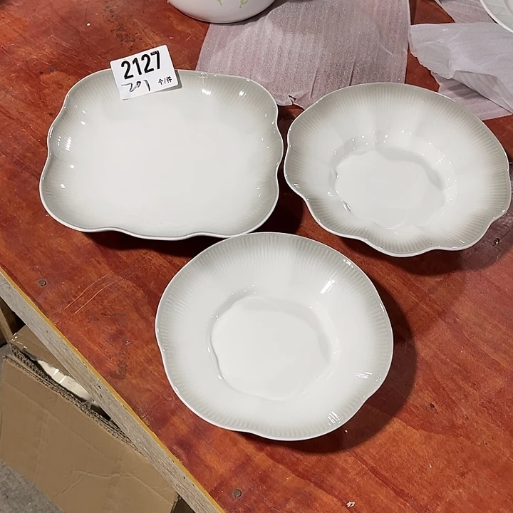 瓷微瑕外贸餐具2127
