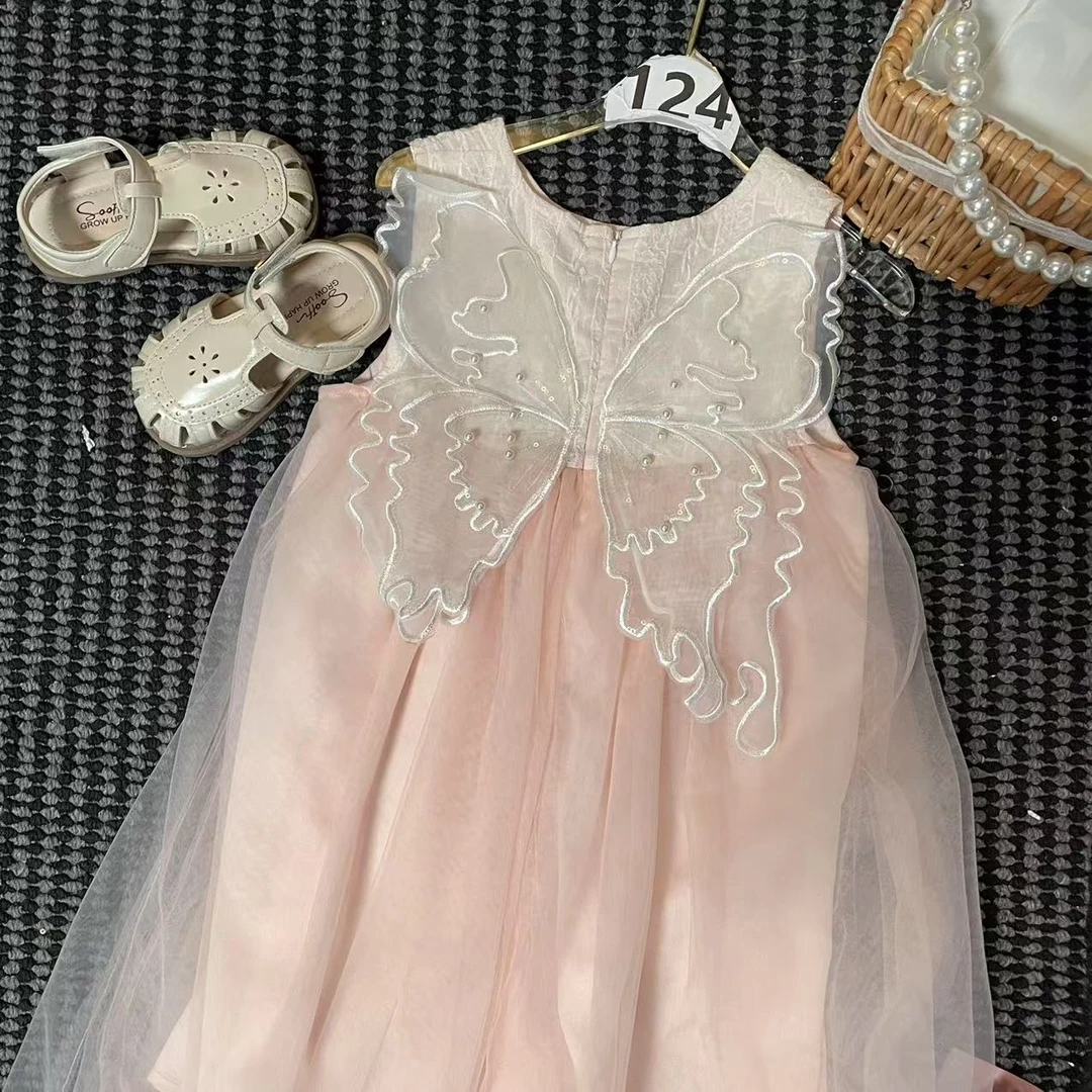 【36】-女童学院风套装夏季2025新款儿童服装卡通124