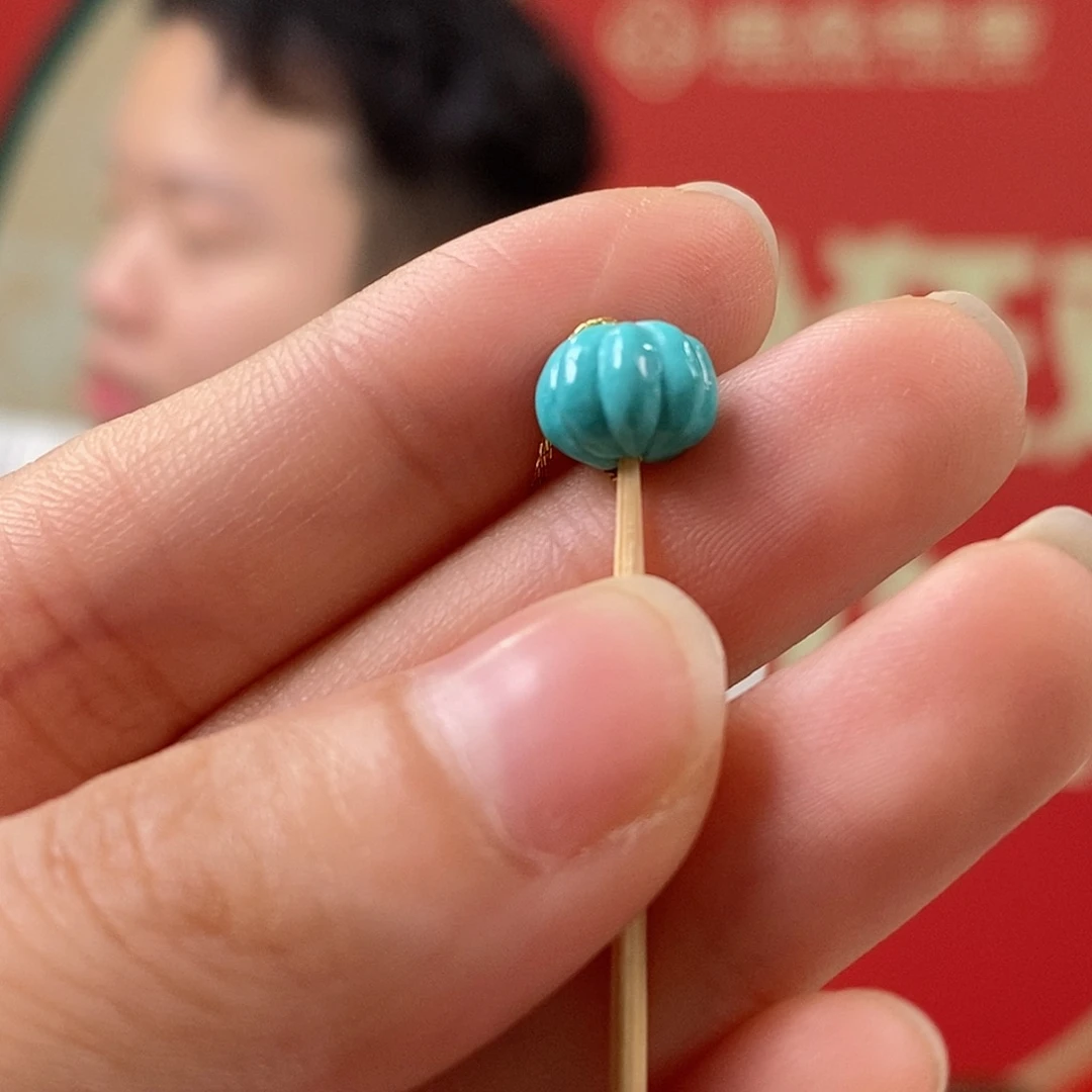 绿松石未镶嵌挂件