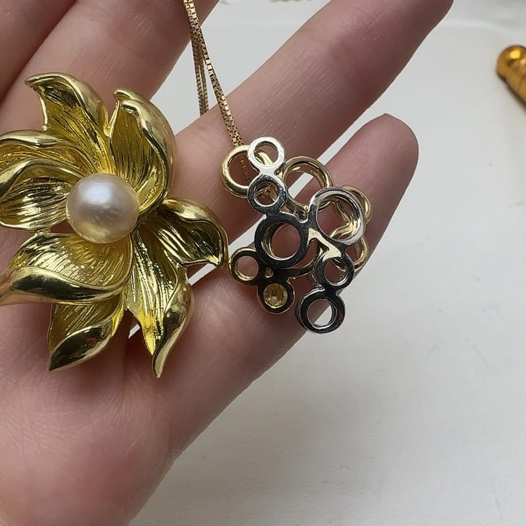 耳饰未镶嵌淡水珍珠