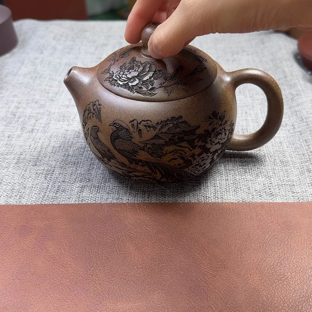 紫砂茶壶民间手艺人全手工制作